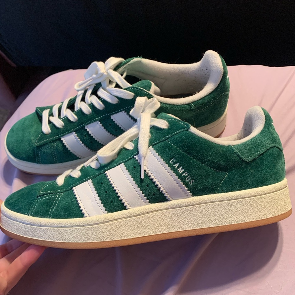 Adidas Campus Sneakers in Green- Men’s size 8.5/Women’s size 10